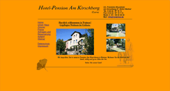 Desktop Screenshot of hotel-pension-kirschberg.de