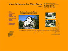Tablet Screenshot of hotel-pension-kirschberg.de